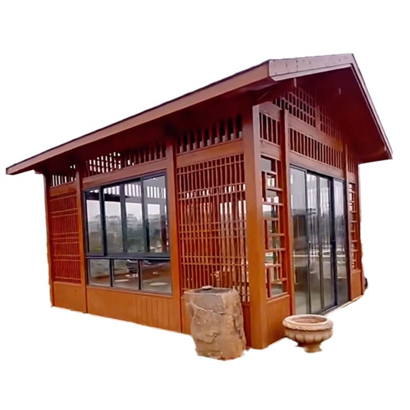 Outdoor Furniture Wood - Открытый антикварный сад, вилла, чайная комната,