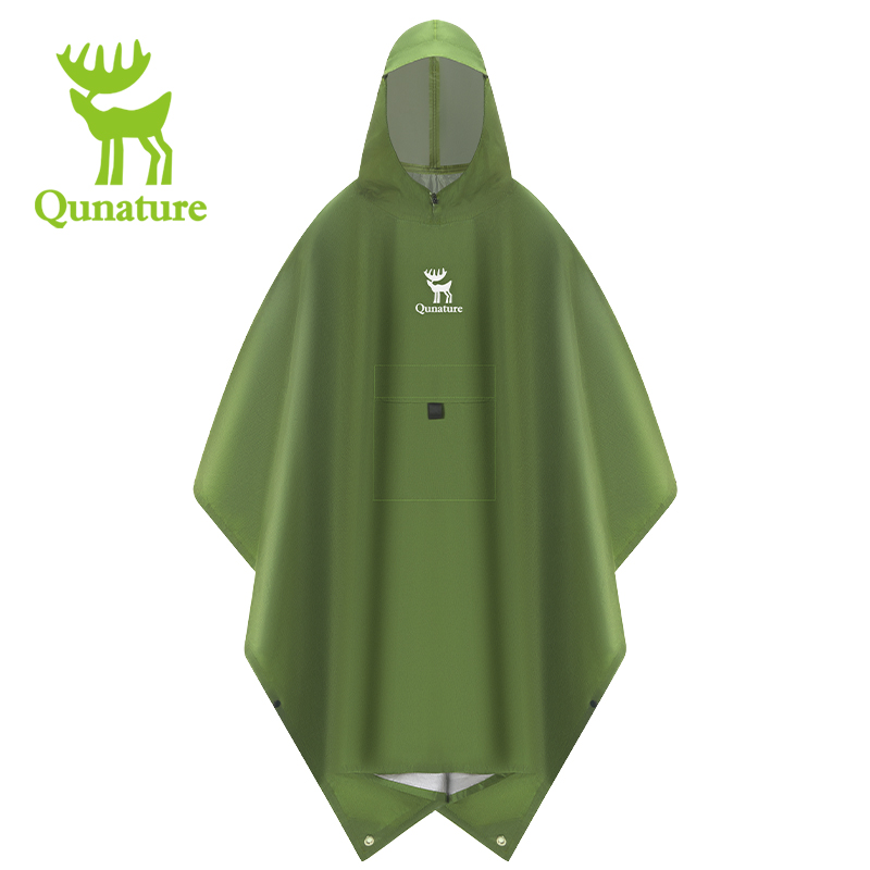 Outdoor Rug Waterproof - Qunature 3-в-1 водонепроницаемый плащ многофункциональный небесный