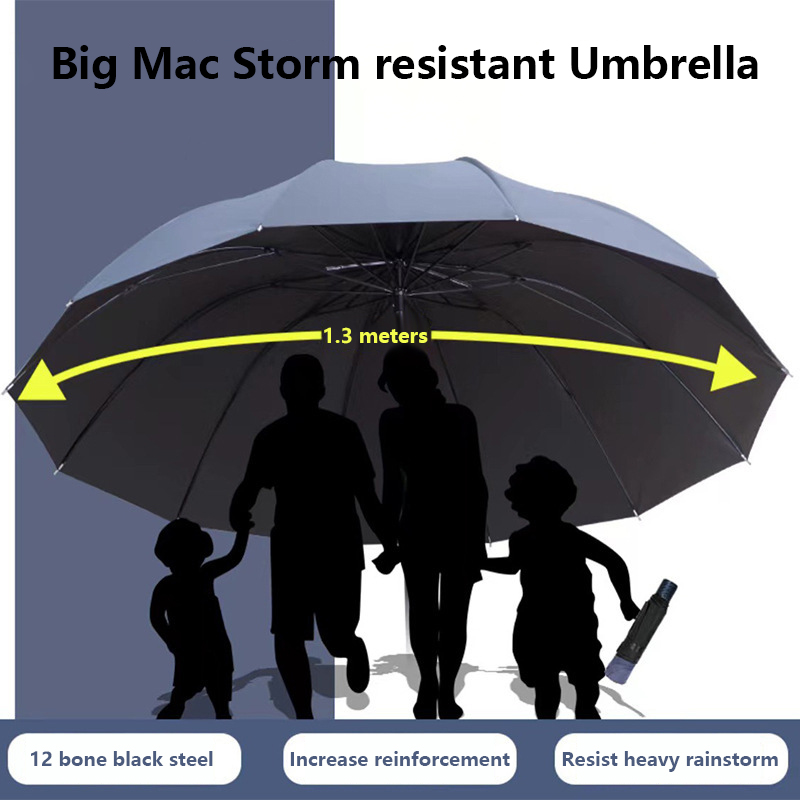 Parasol Umbrella Large - Новый очень большой складной зонт от