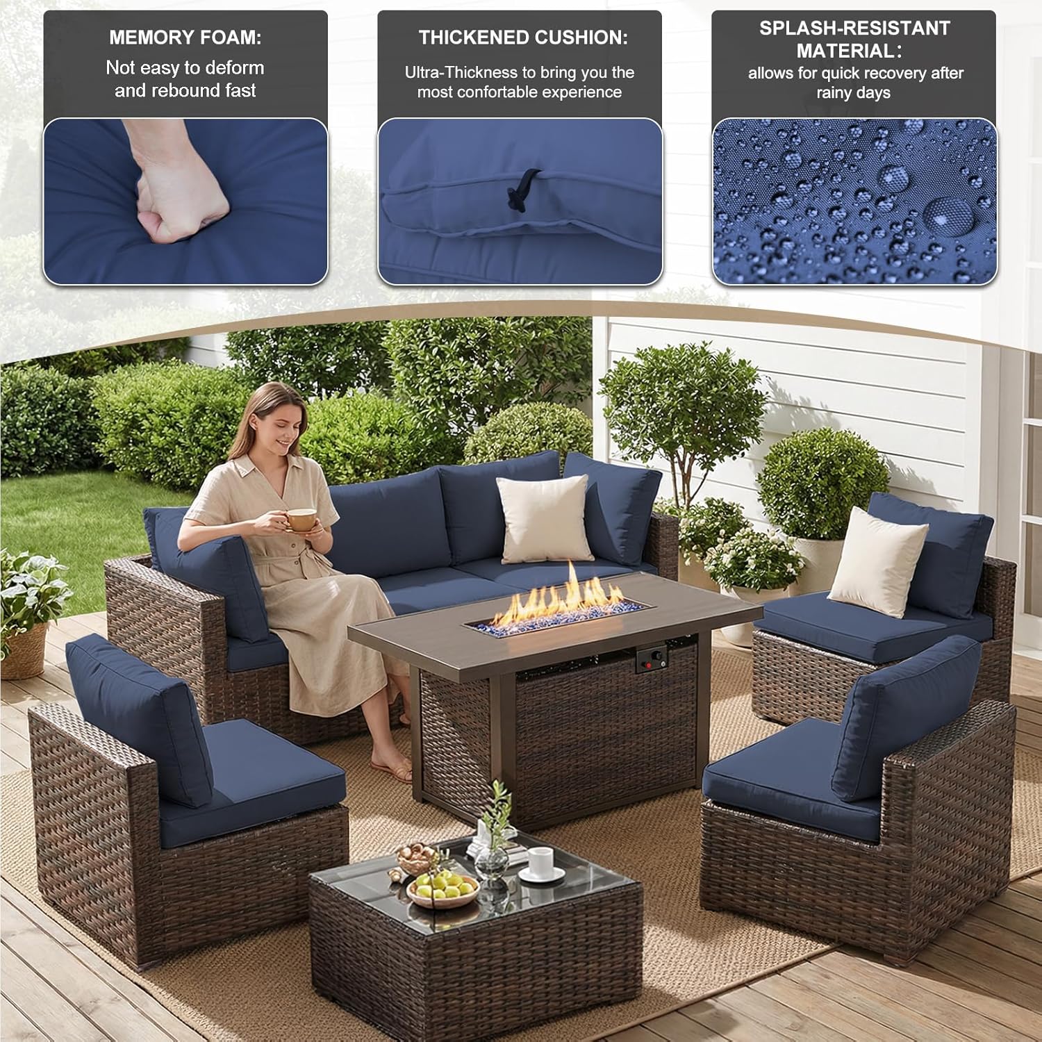 Комплект садовой мебели из 8 п – обзор и цена Outdoor Furniture Bali