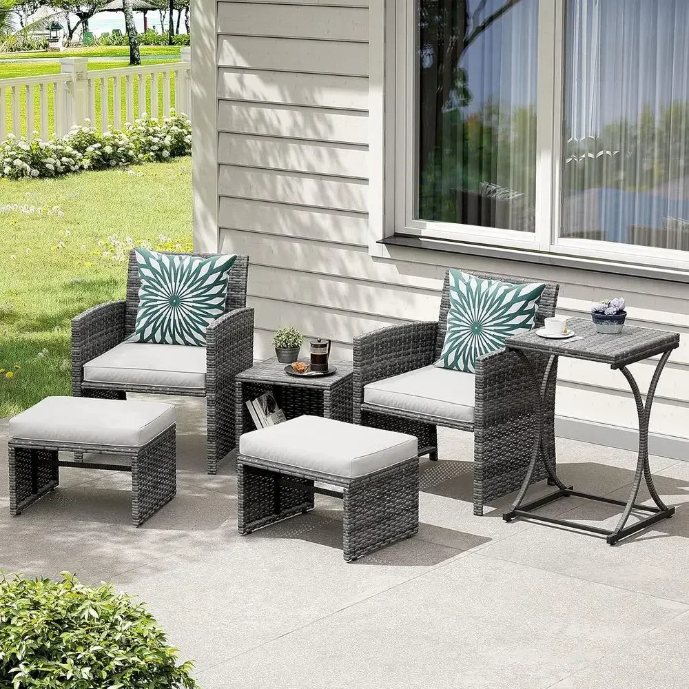 Комплект садовой мебели из 6 п – обзор и цена Outdoor Furniture Grey