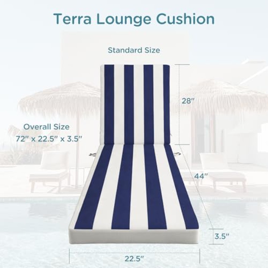 Подушки для уличных шезлонгов, – обзор и цена Outdoor Furniture Cushions 22 X 22