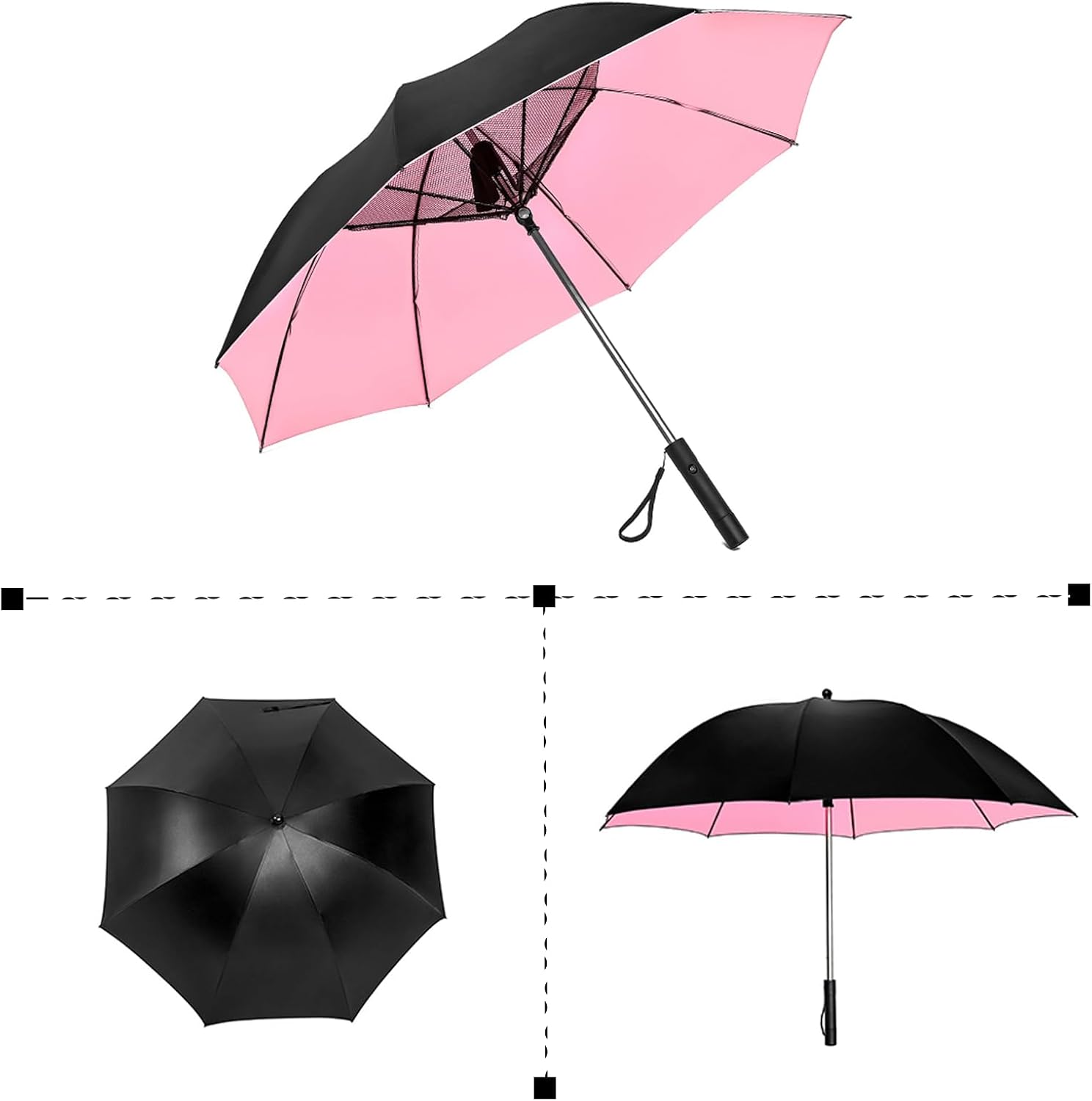 Зонт от солнца с USB-подзарядк – обзор и цена Parasol Umbrella Large