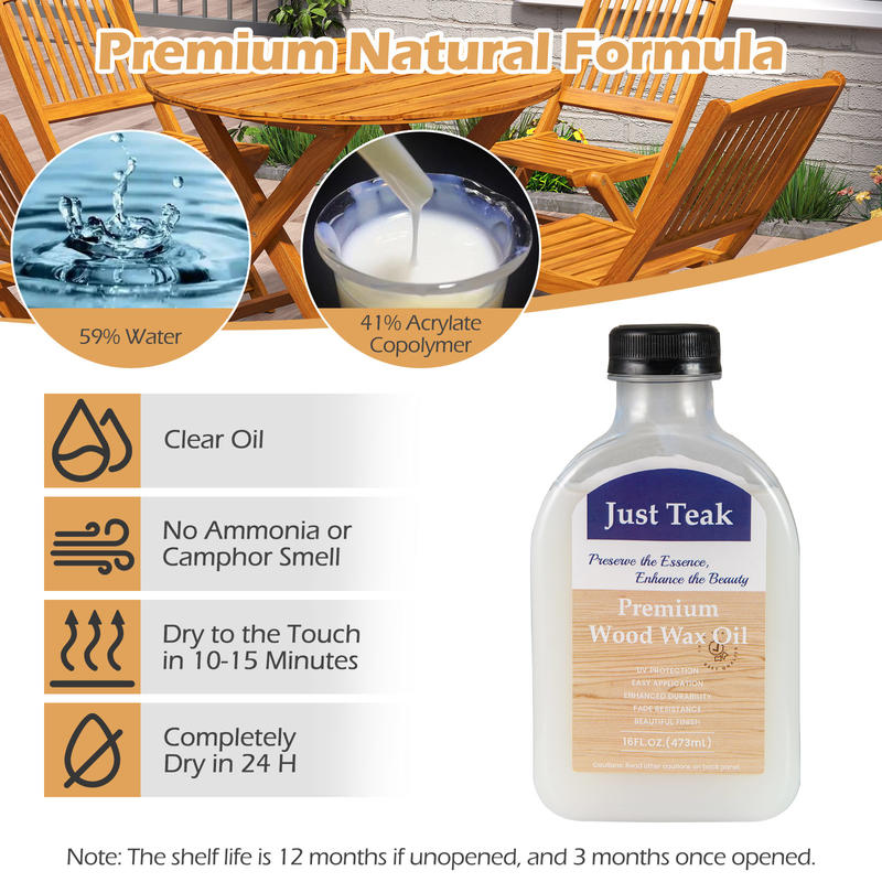 Набор для ухода за деревом с в – обзор и цена Outdoor Furniture Oil Teak
