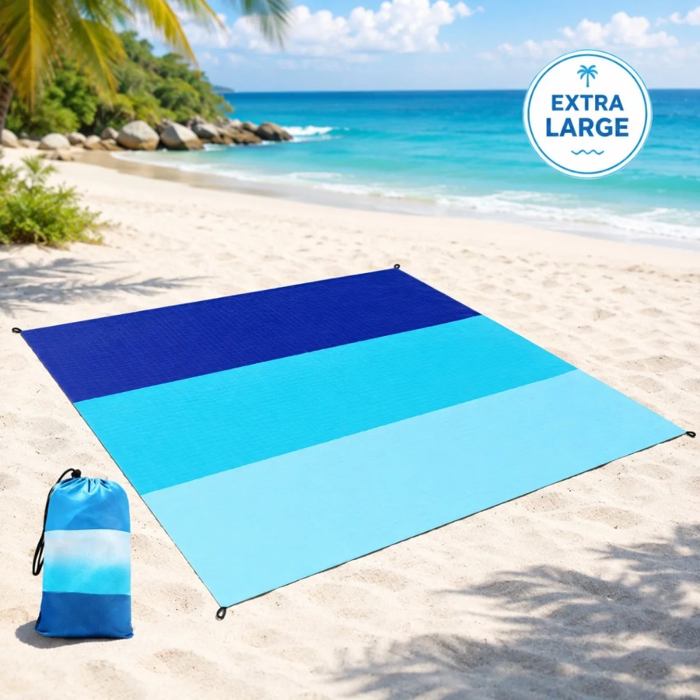 Уличный большой пляжный коврик – обзор и цена Outdoor Rug Waterproof