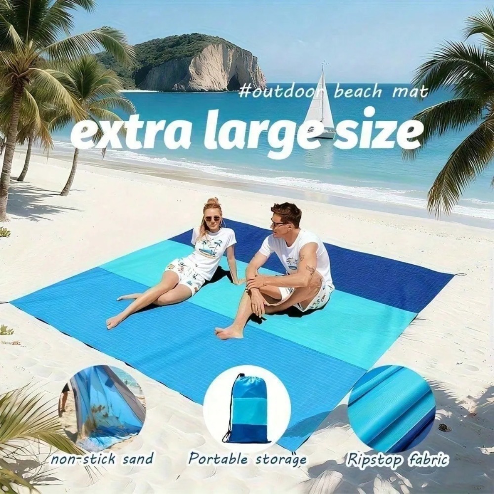 Уличный большой пляжный коврик – обзор и цена Outdoor Rug Waterproof