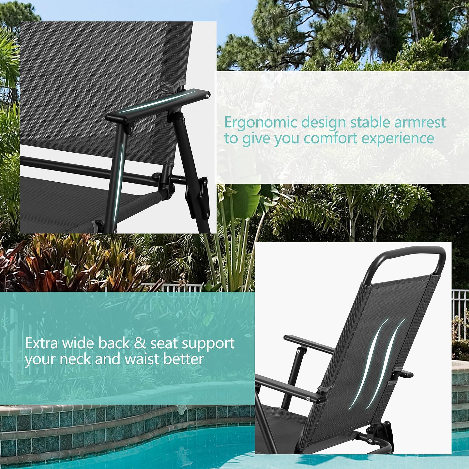 Металлический обеденный набор  – обзор и цена Outdoor Furniture Bali
