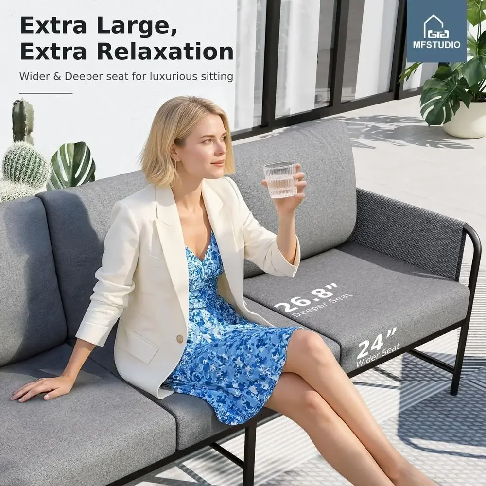 Комплект садовой мебели на 5 м – обзор и цена Outdoor Furniture Grey