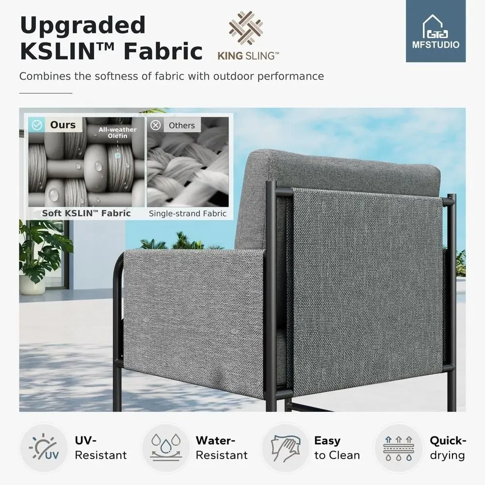 Комплект садовой мебели на 5 м – обзор и цена Outdoor Furniture Grey