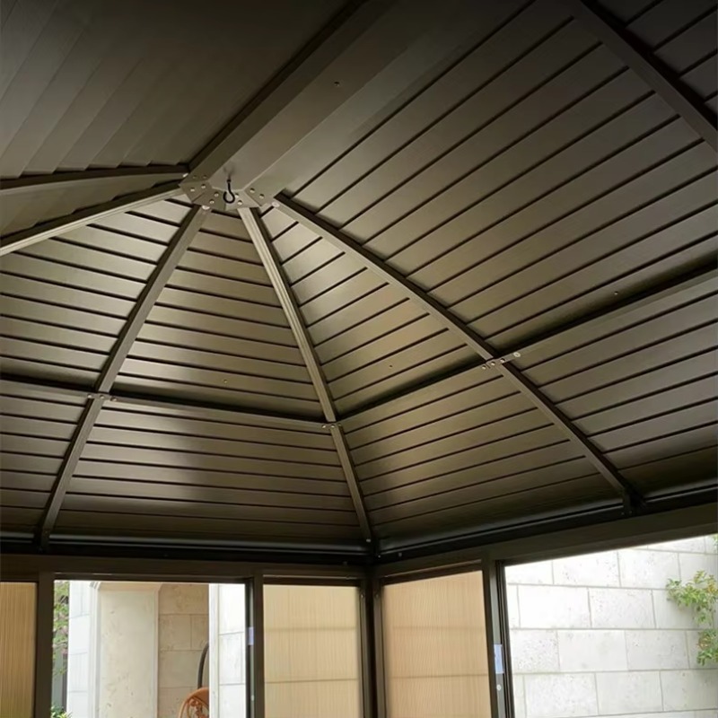 Отдельностоящие стеклянные вер – обзор и цена Outdoor Furniture Gazebo