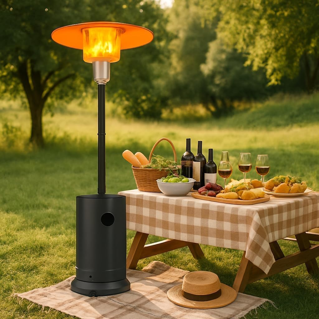 Наружная тепловая лампа 48,000 – обзор и цена Patio Heater Standing