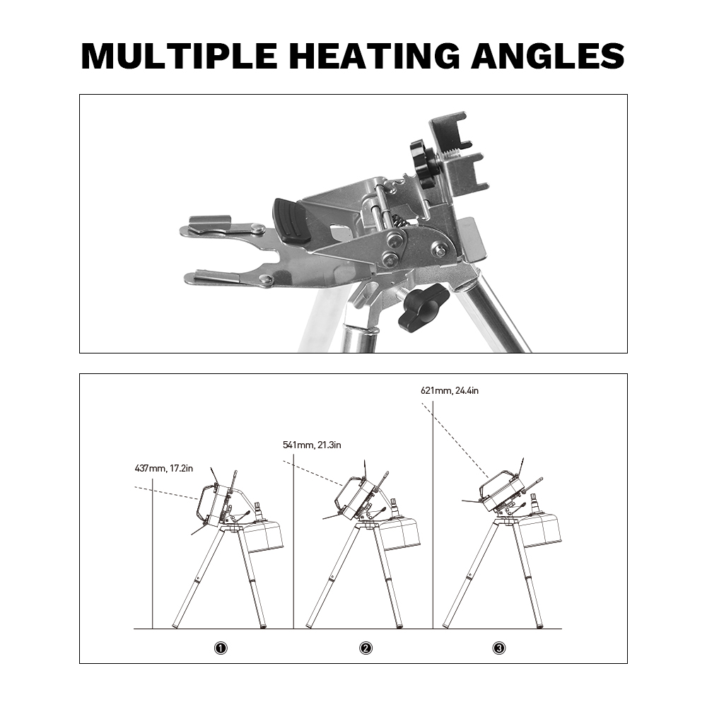 Огнеупорная подставка для газо – обзор и цена Patio Heater Standing