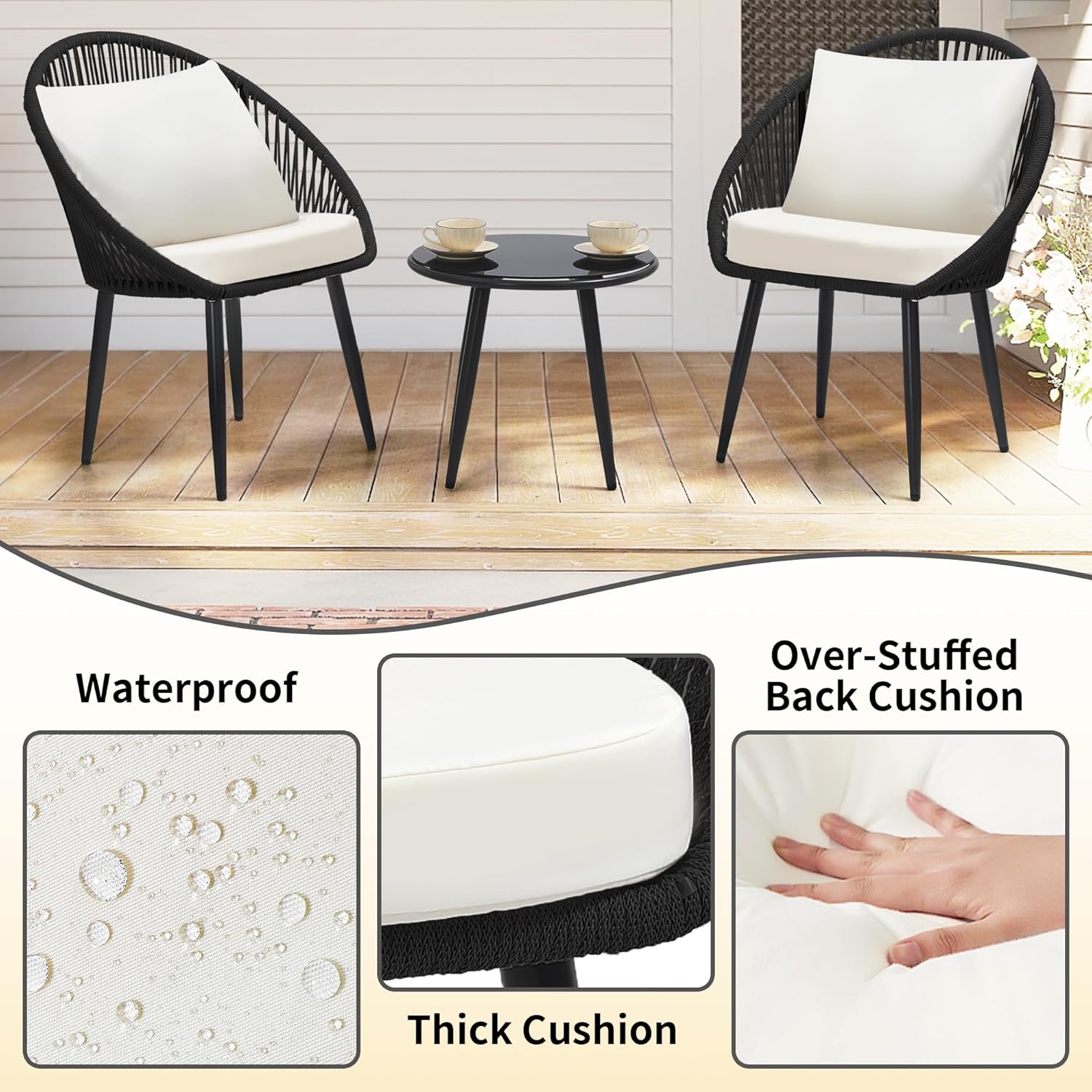 Комплект для бистро из 3 предм – обзор и цена Outdoor Furniture Bali