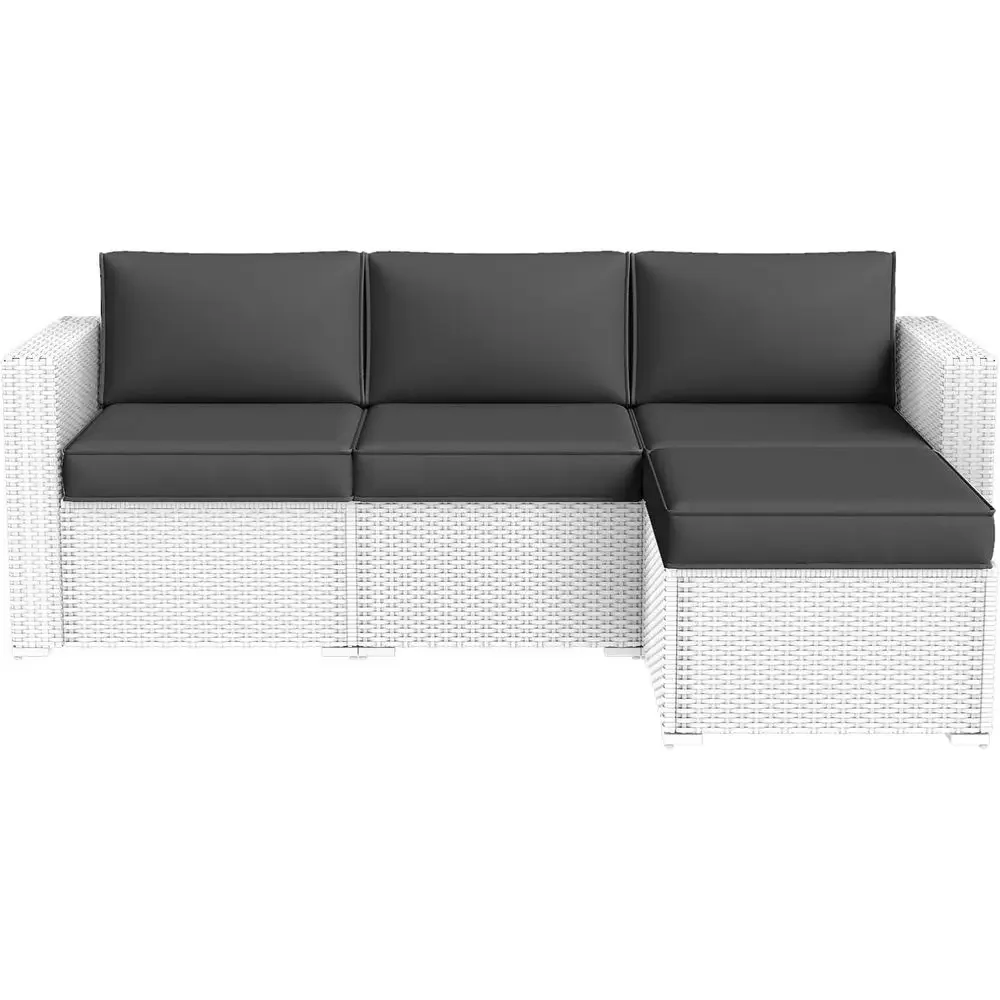 Серый комплект садовой мебели  – обзор и цена Outdoor Furniture Grey