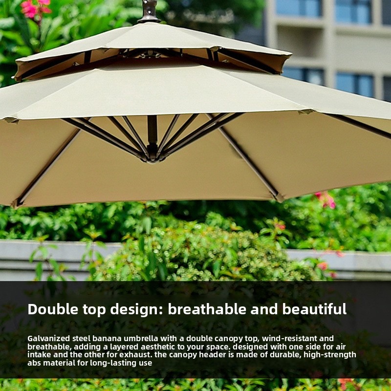 Уличный садовый зонт-парасоль, – обзор и цена Parasol Umbrella Large