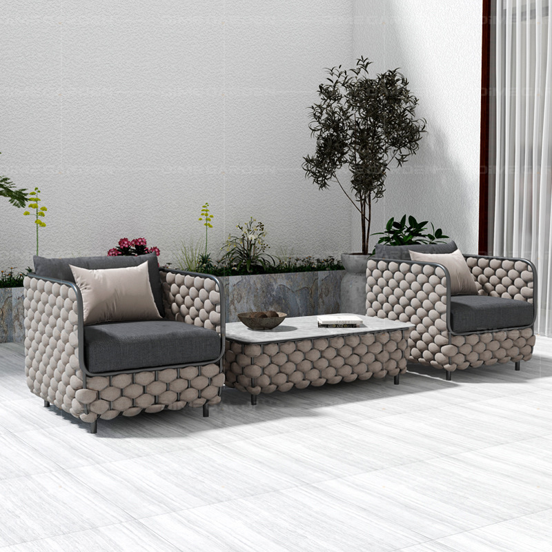 Трехместный уличный диван из р – обзор и цена Outdoor Furniture Grey