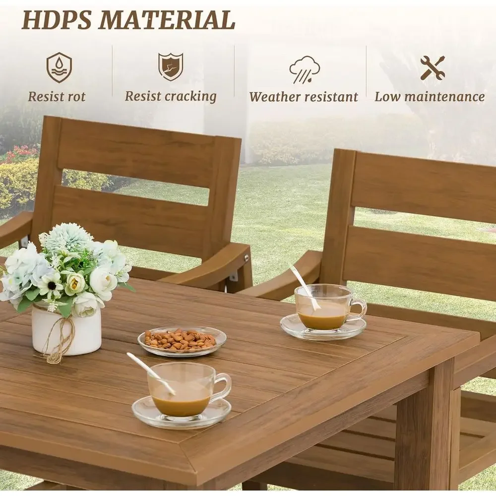 5-местный обеденный комплект д – обзор и цена Outdoor Furniture Oil Teak