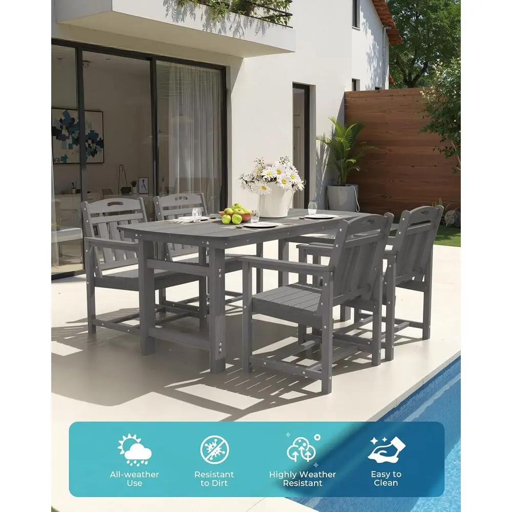 Всепогодные обеденные стулья и – обзор и цена Outdoor Furniture Grey