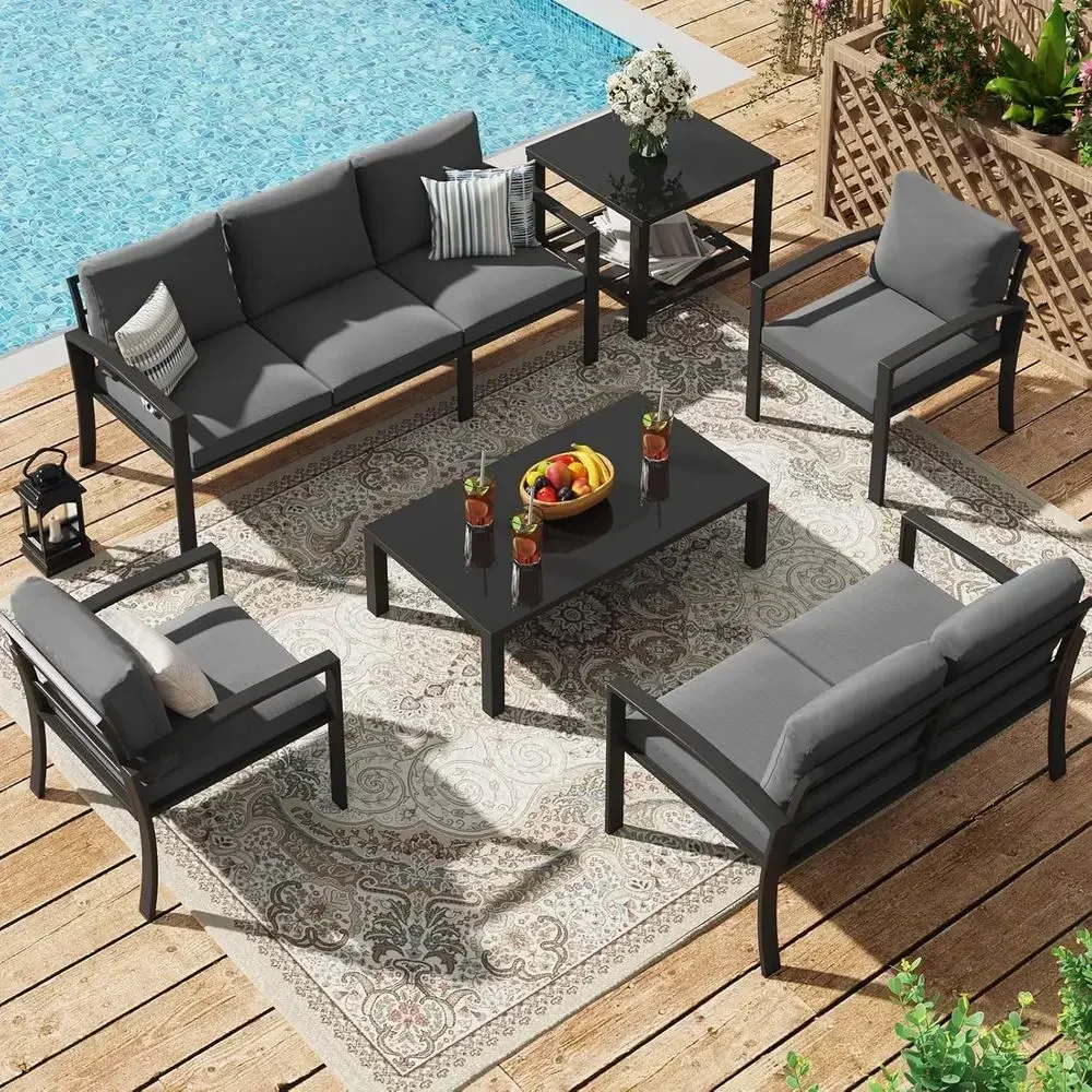 Комплект садовой мебели из 6 п – обзор и цена Outdoor Furniture Grey