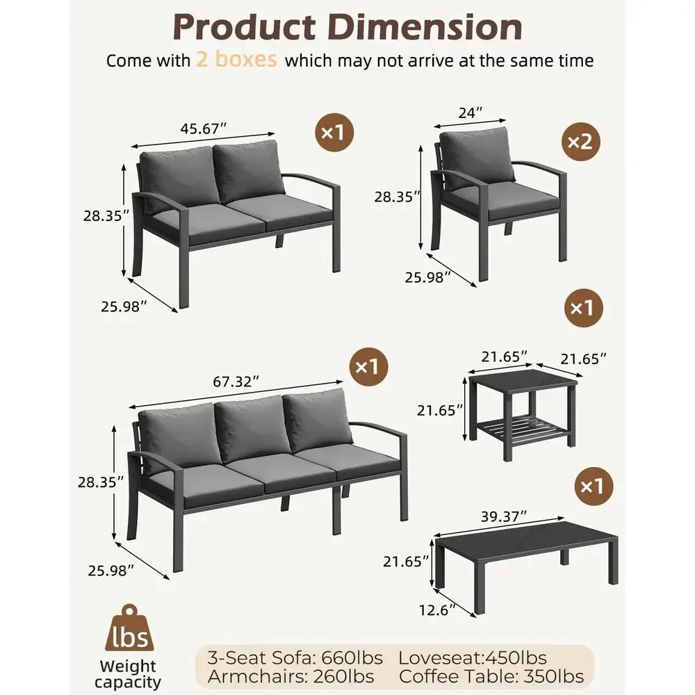 Комплект садовой мебели из 6 п – обзор и цена Outdoor Furniture Grey