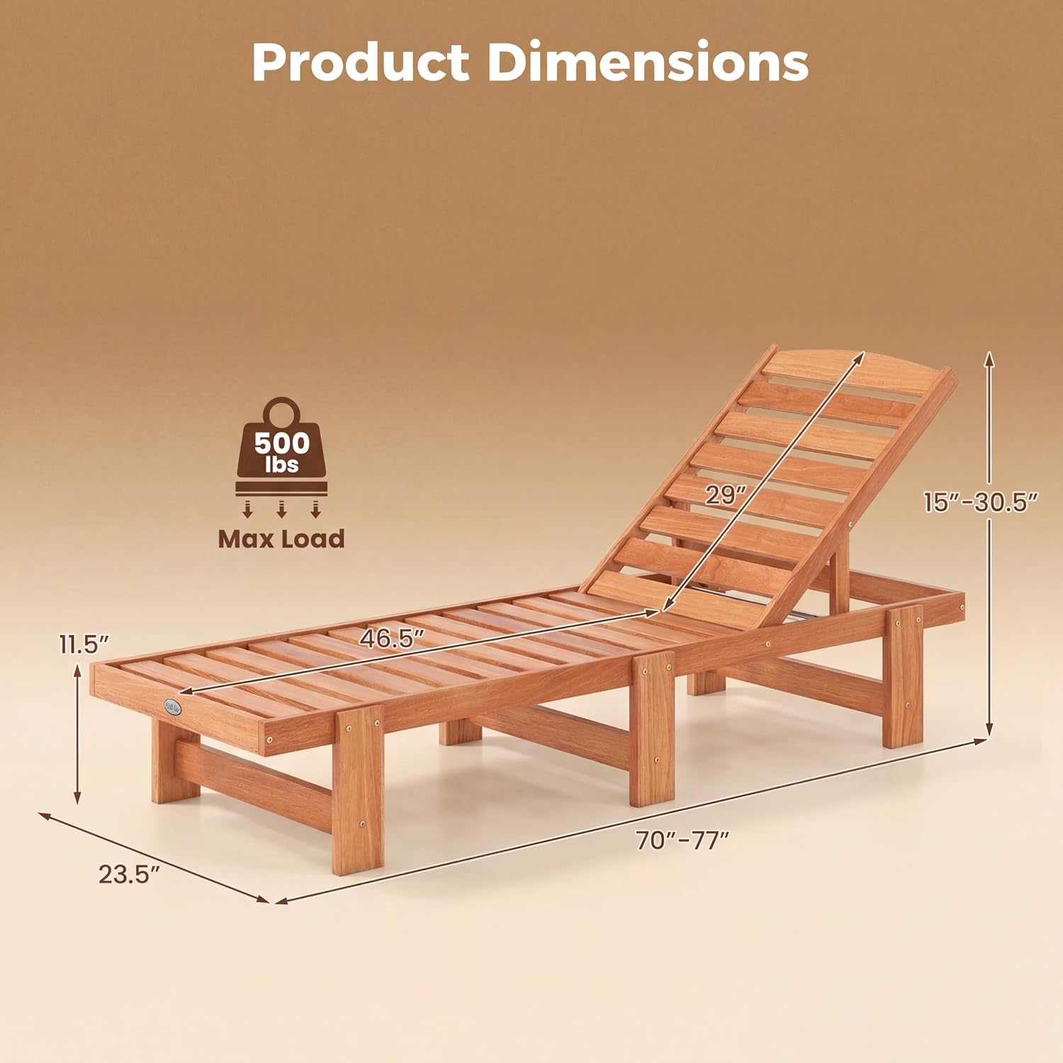 Шезлонг из массива дерева, ули – обзор и цена Outdoor Furniture Oil Teak
