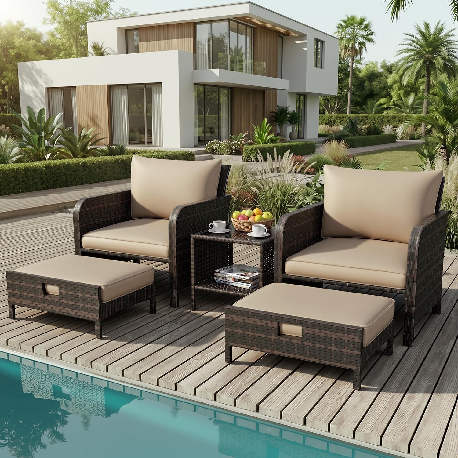 Комплект садовой мебели из 5 п – обзор и цена Outdoor Furniture Bali