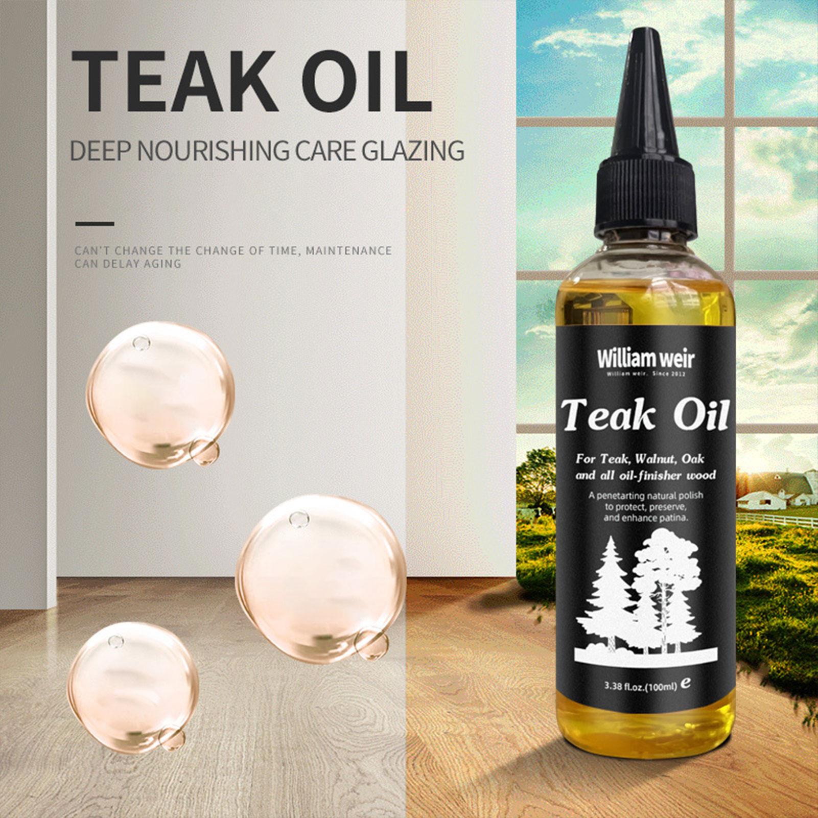 100 мл Масло для мебели, полир – обзор и цена Outdoor Furniture Oil Teak