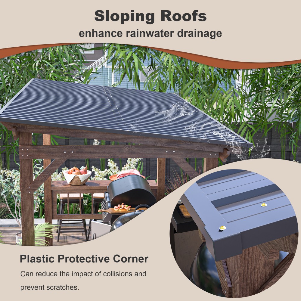 Современная деревянная пергола – обзор и цена Outdoor Furniture Gazebo