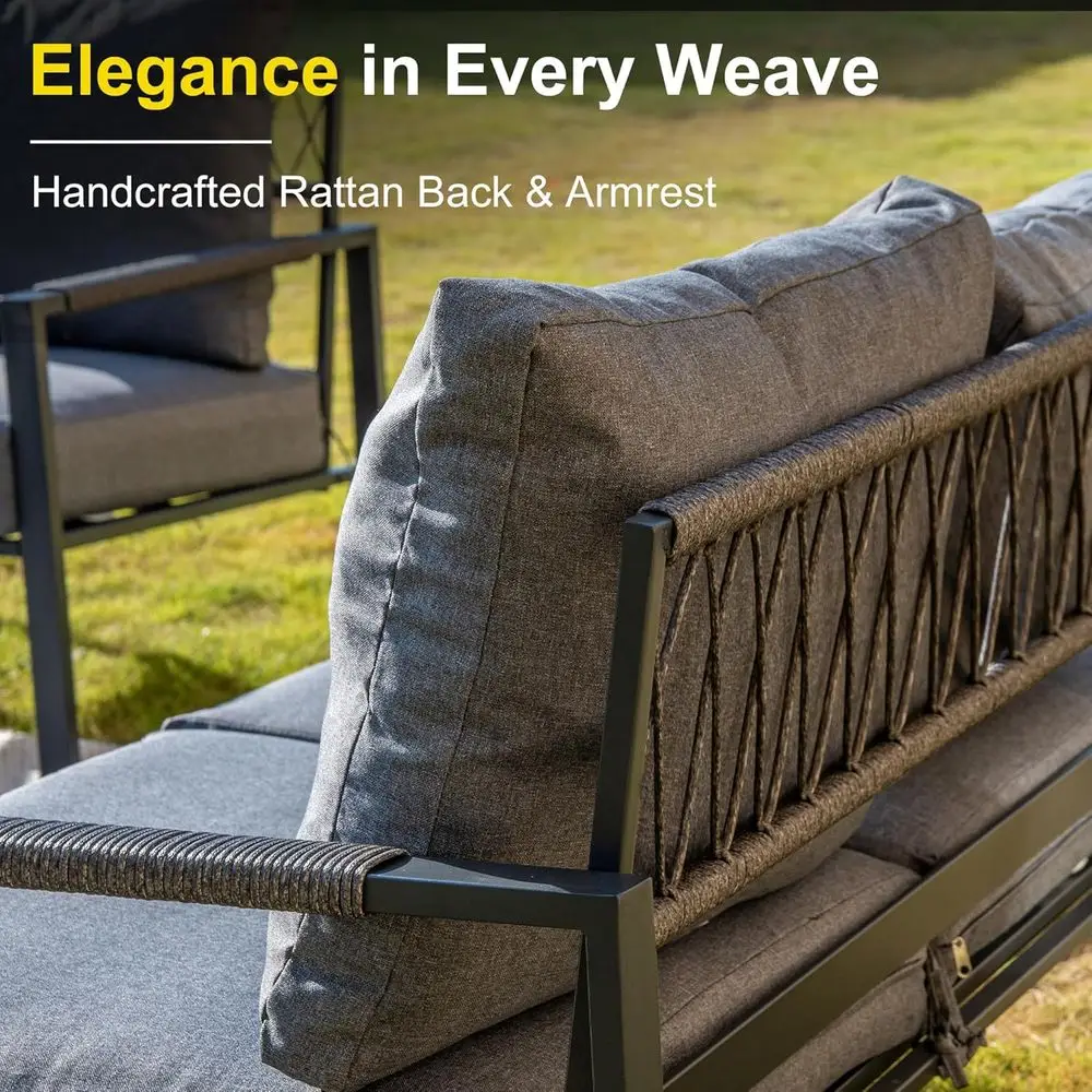 Комплект садовой мебели из 5 п – обзор и цена Outdoor Furniture Grey