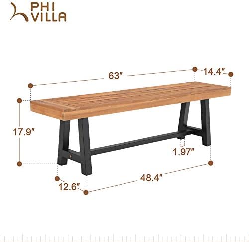 Уличная скамья из акации, 63 д – обзор и цена Outdoor Furniture Oil Teak