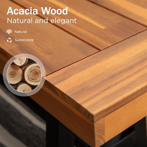 Уличная скамья из акации, 63 д – обзор и цена Outdoor Furniture Oil Teak